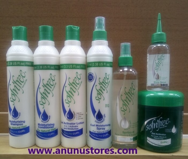 Sofn'free Natural Hair Products  - Waves, Curls & Natural Hair